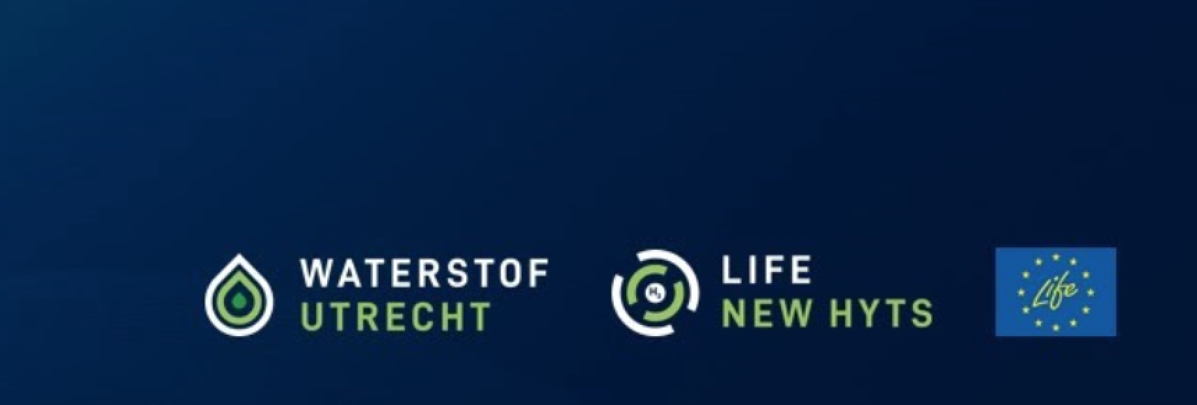logo's waterstof Utrecht en Life NEW HYTS